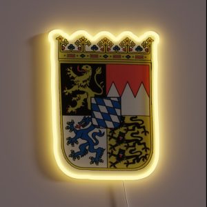 Bavarian Coat Of Arms RGB Neon Sign