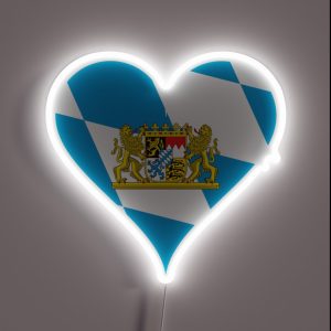 Bavarian Flag RGB Neon Sign Bavarian Flag RGB Neon Sign