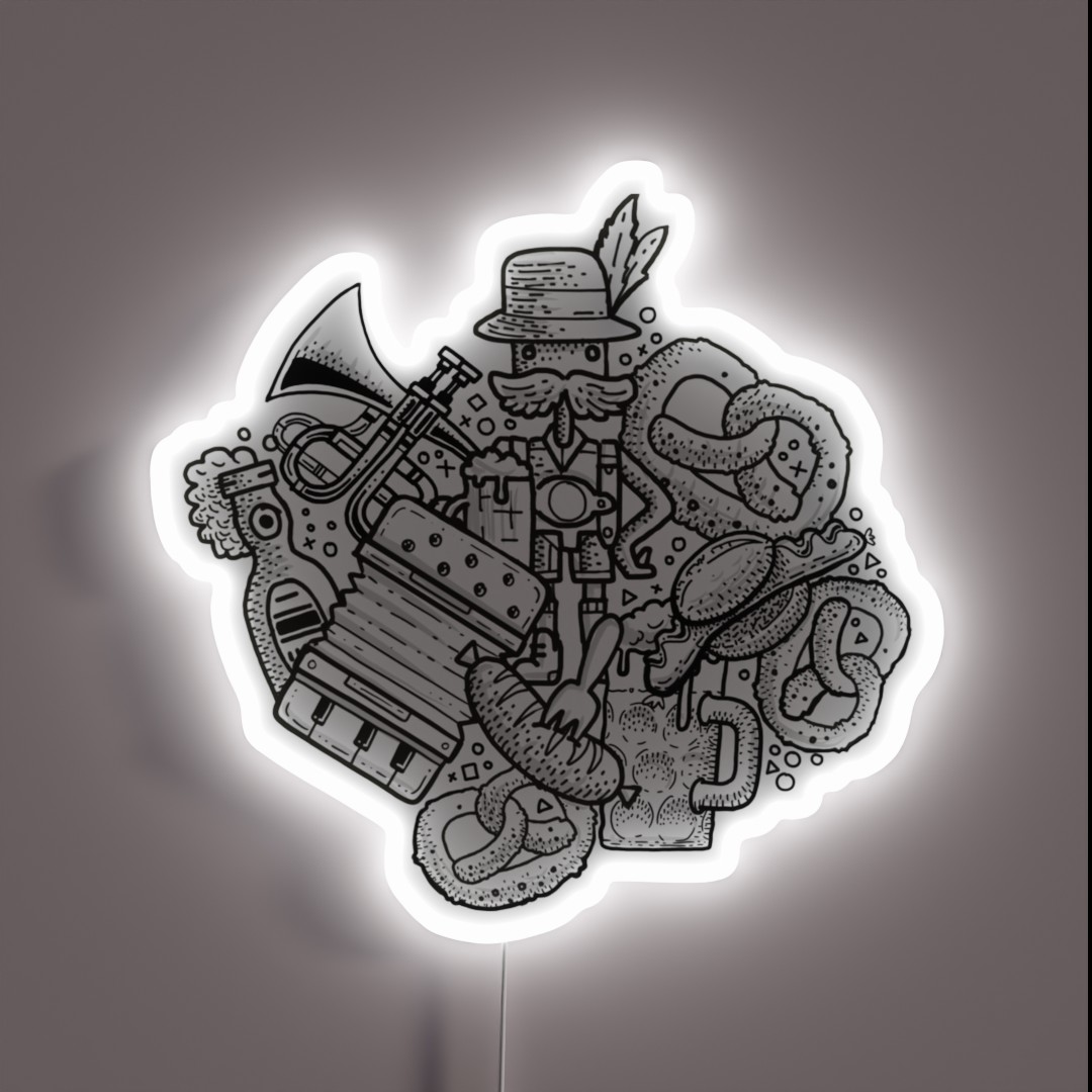 Bavarian Madness RGB Neon Sign Bavarian Madness RGB Neon Sign