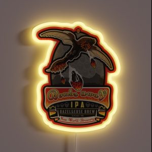 Bazelgeuse Bombs Away IPA RGB Neon Sign
