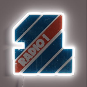 BBC Radio 1 60 S 70 S Logo Vintage Edition RGB Neon Sign