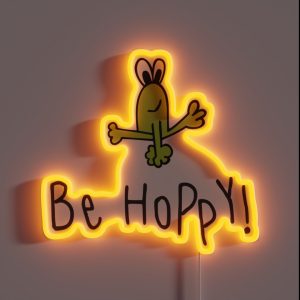 Be Hoppy Frog RGB Neon Sign Be Hoppy Frog RGB Neon Sign