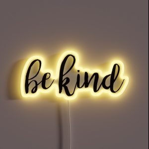 Be Kind RGB Neon Sign