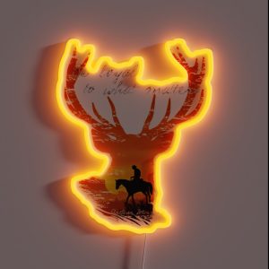 Be Loyal To What Matters Arthur Morgan RGB Neon Sign Be Loyal To What Matters Arthur Morgan RGB Neon Sign