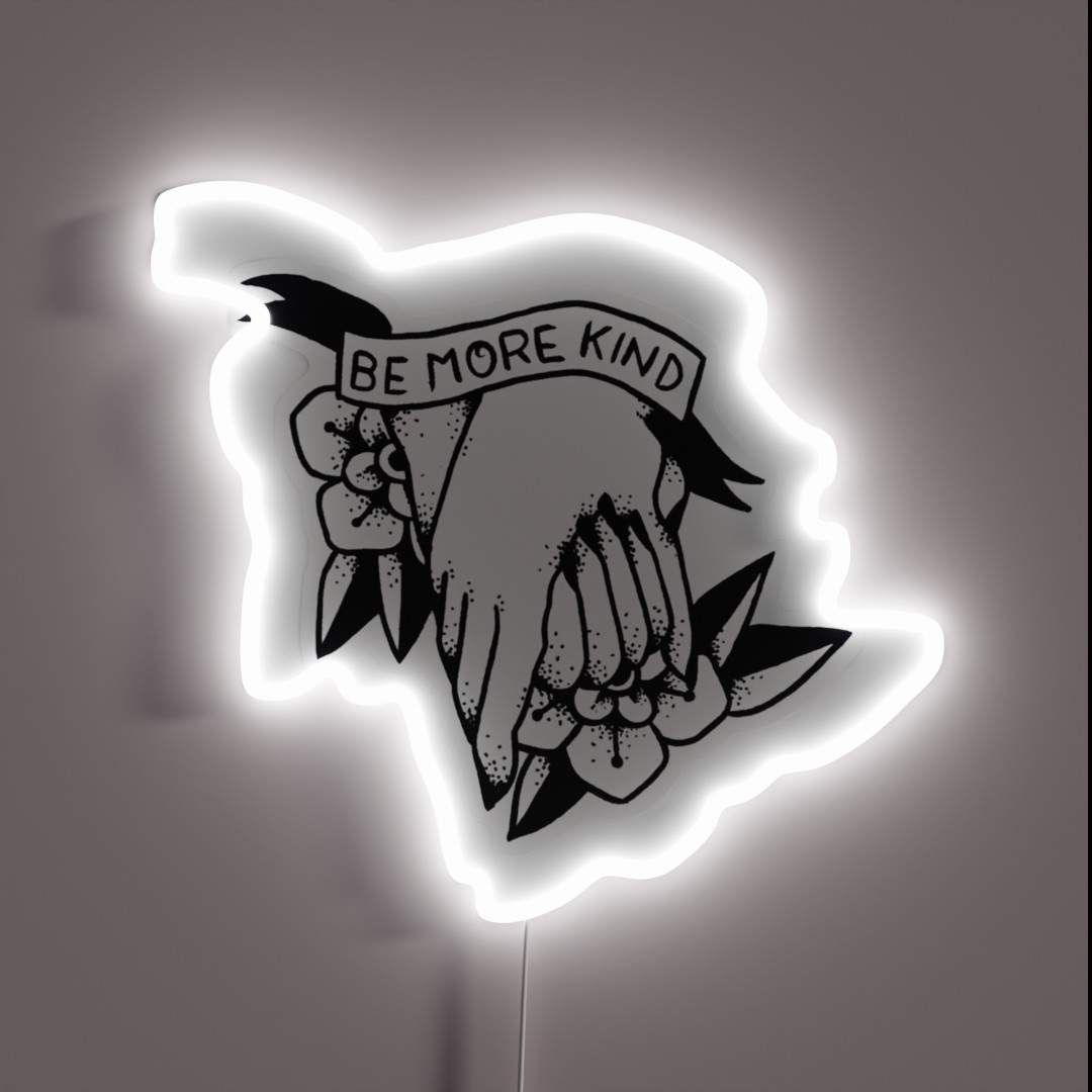 Be More Kind RGB Neon Sign Be More Kind RGB Neon Sign