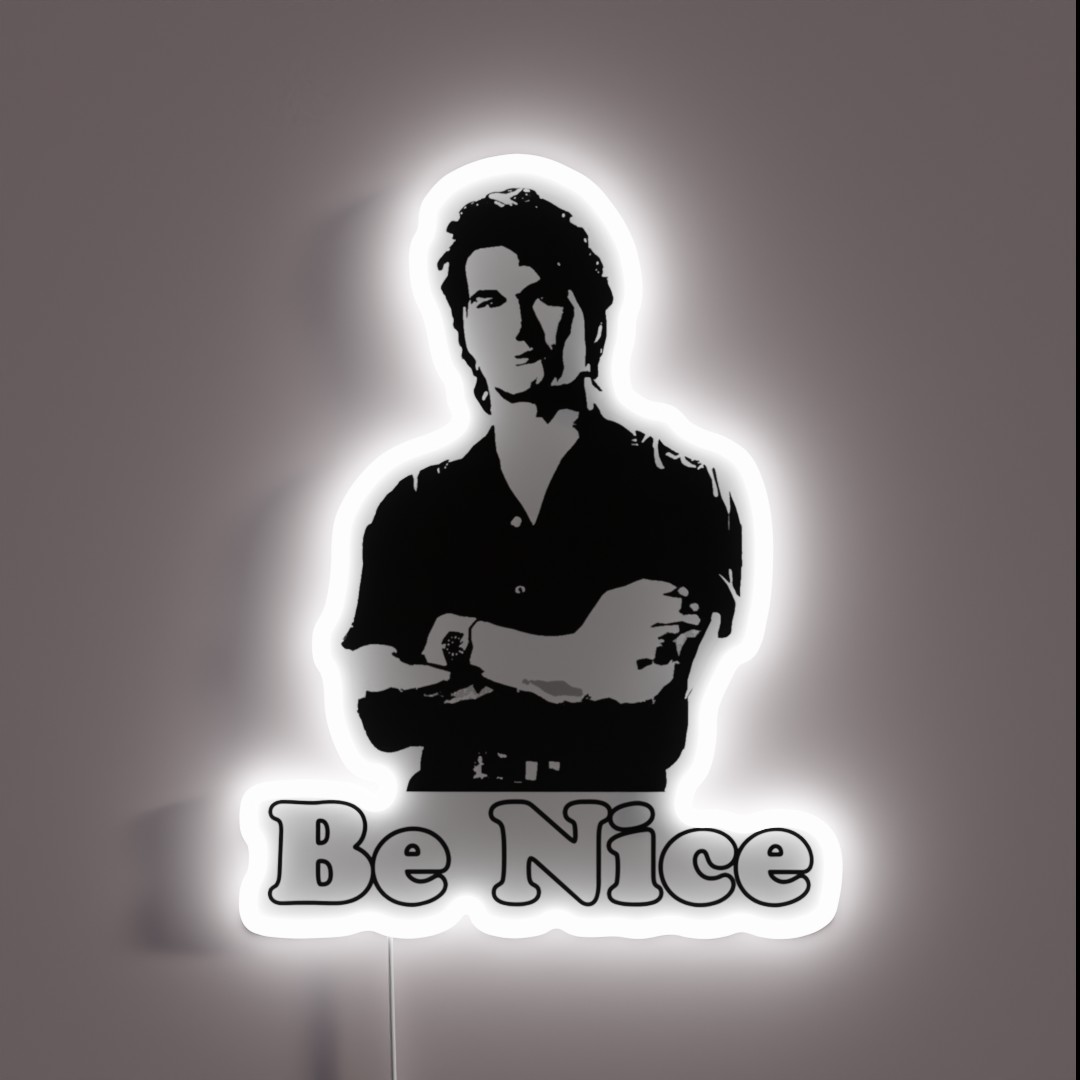 Be Nice RGB Neon Sign Be Nice RGB Neon Sign