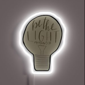 Be The Light RGB Neon Sign
