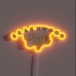 Beachwood Cafe RGB Neon Sign