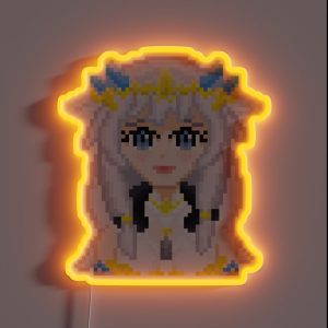 Beatrice Rune Factory 5 Pixel Art RGB Neon Sign