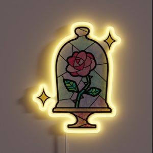 Beauty And The Beast RGB Neon Sign