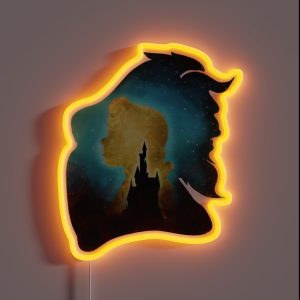 Beauty And The Beast RGB Neon Sign