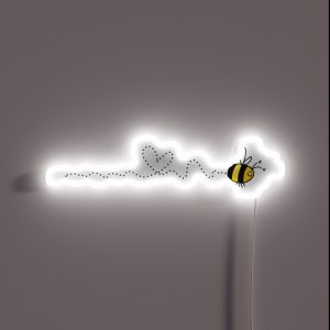 Bee Love Trail RGB Neon Sign