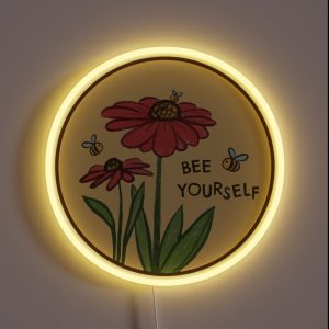 Bee Yourself RGB Neon Sign Bee Yourself RGB Neon Sign