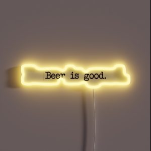 Beer Is Good RGB Neon Sign