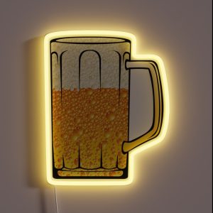 Beer Lager Pale Ale RGB Neon Sign