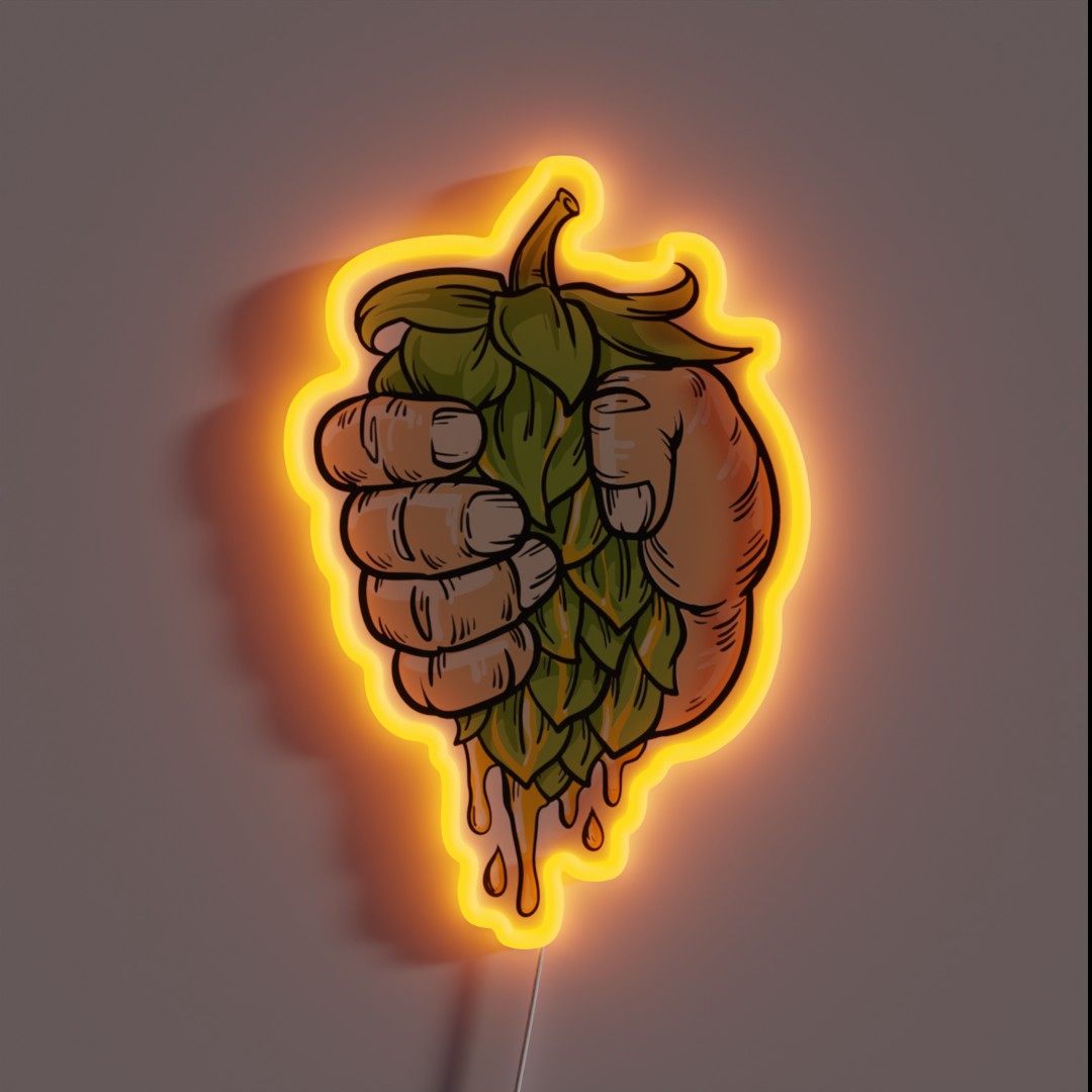 Beer Made From Hops Barley Juice RGB Neon Sign Beer Made From Hops Barley Juice RGB Neon Sign