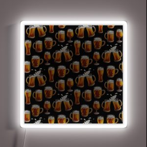 Beer Mug Drinking Pattern Lager Pilsner Glass RGB Neon Sign Beer Mug Drinking Pattern Lager Pilsner Glass RGB Neon Sign