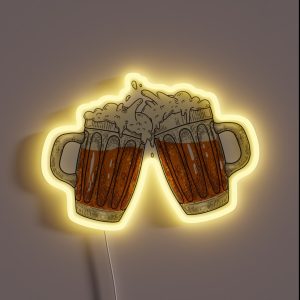 Beer O Clock RGB Neon Sign
