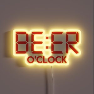 Beer O Clock RGB Neon Sign