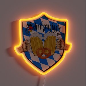 Beerfest Schnitzengiggle Tavern RGB Neon Sign