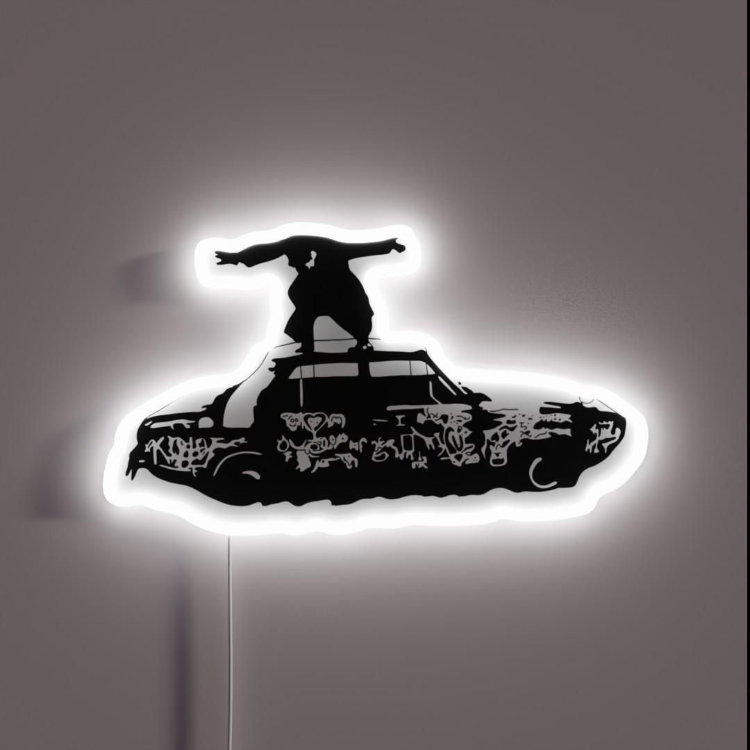 Being Funny In A Foreign Language RGB Neon Sign Being Funny In A Foreign Language RGB Neon Sign