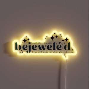 Bejeweled Taylor Swift Midnights Album RGB Neon Sign Bejeweled Taylor Swift Midnights Album RGB Neon Sign