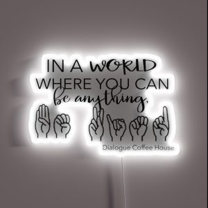 Bekind RGB Neon Sign
