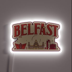 Belfast City RGB Neon Sign