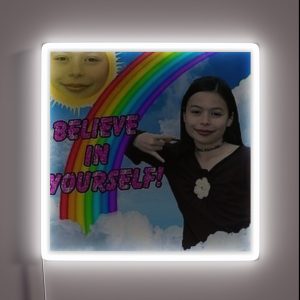 Believe In Uself RGB Neon Sign Believe In Uself RGB Neon Sign