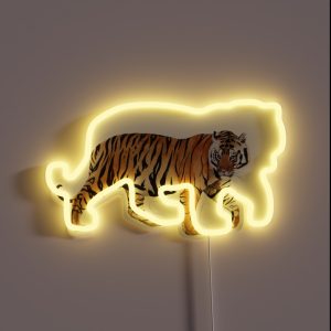 BENGAL TIGER RGB Neon Sign BENGAL TIGER RGB Neon Sign