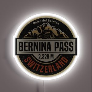 Bernina Pass Passo Del Bernina RGB Neon Sign