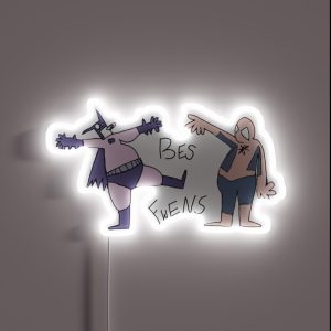 BES FWENS RGB Neon Sign BES FWENS RGB Neon Sign