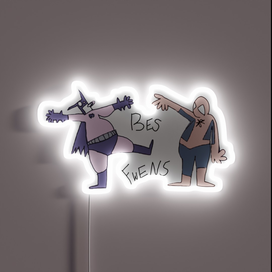 BES FWENS RGB Neon Sign BES FWENS RGB Neon Sign