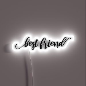 Best Friend RGB Neon Sign