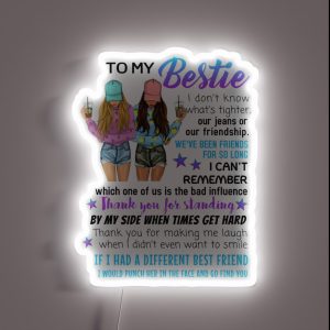 Best Friends RGB Neon Sign Best Friends RGB Neon Sign