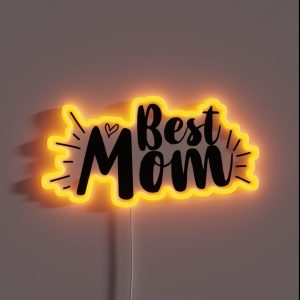 Best Mom RGB Neon Sign Best Mom RGB Neon Sign
