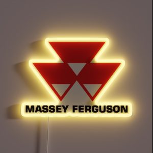 BEST SELLER Massey Ferguson Logo Merchandise Essential RGB Neon Sign BEST SELLER Massey Ferguson Logo Merchandise Essential RGB Neon Sign