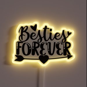 Bestie Forever RGB Neon Sign Bestie Forever RGB Neon Sign