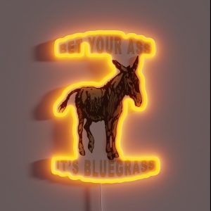 Bet Your Bluegrass RGB Neon Sign