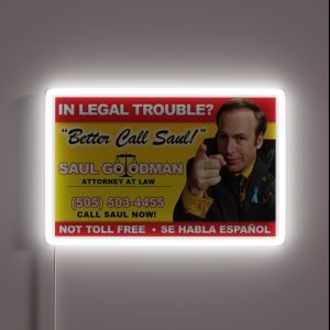 Better Call Saul RGB Neon Sign