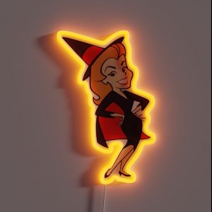 Bewitched Samantha RGB Neon Sign