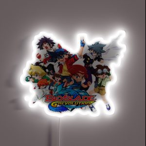 Beyblade G Revolution Characters HD RGB Neon Sign