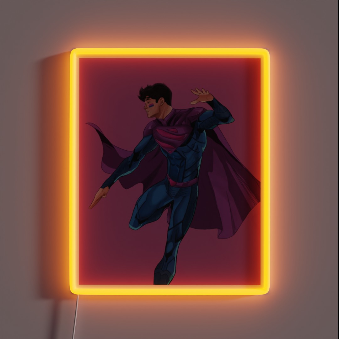 Bi Jonathan Kent RGB Neon Sign Bi Jonathan Kent RGB Neon Sign