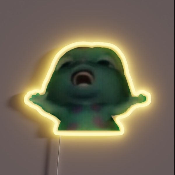 Bibble Meme RGB Neon Sign