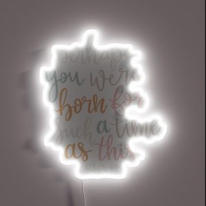 Bible Verse RGB Neon Sign Bible Verse RGB Neon Sign