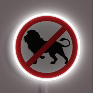 Big Cat Prohibition RGB Neon Sign