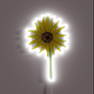 Big Sunflower RGB Neon Sign