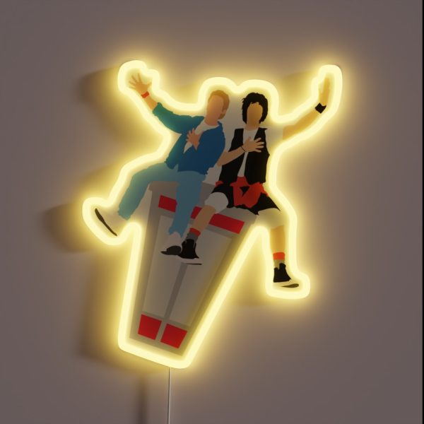 Bill And Ted RGB Neon Sign