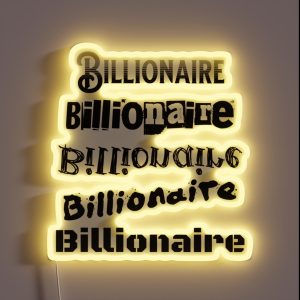 Billionaire RGB Neon Sign Billionaire RGB Neon Sign