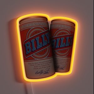 Billy Beer Defunct Beer Brand RGB Neon Sign
